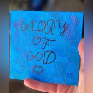GLORY OF GOD♥️ painting! Handmade by me!🫶🏻